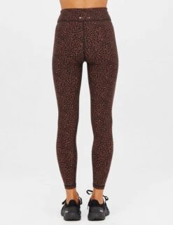 Leo 25" Midi Pant - Leopard -The Sports Edit the upside leo 25in midi pant leopard USW223005 7