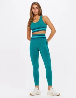 Marle Seamless Sandy Bra - Emerald -The Sports Edit the upside marle seamless sandy bra emerald USW123008 5