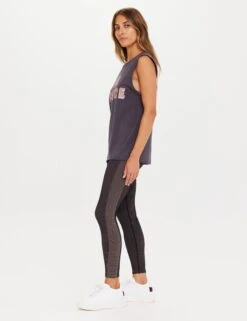 Muscle Tank - Washed Black -The Sports Edit the upside muscle tank washed black USW323125 4