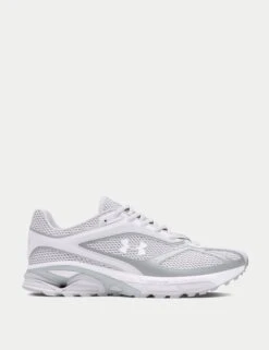 Under Armour Apparition Shoes - White/Metallic Silver/Halo Gray