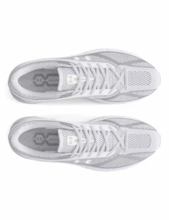 Under Armour Apparition Shoes - White/Metallic Silver/Halo Gray 10 Under Armour Apparition Shoes - White/Metallic Silver/Halo Gray -The Sports Edit under armour apparition shoes white silver gray 3027595 111 4