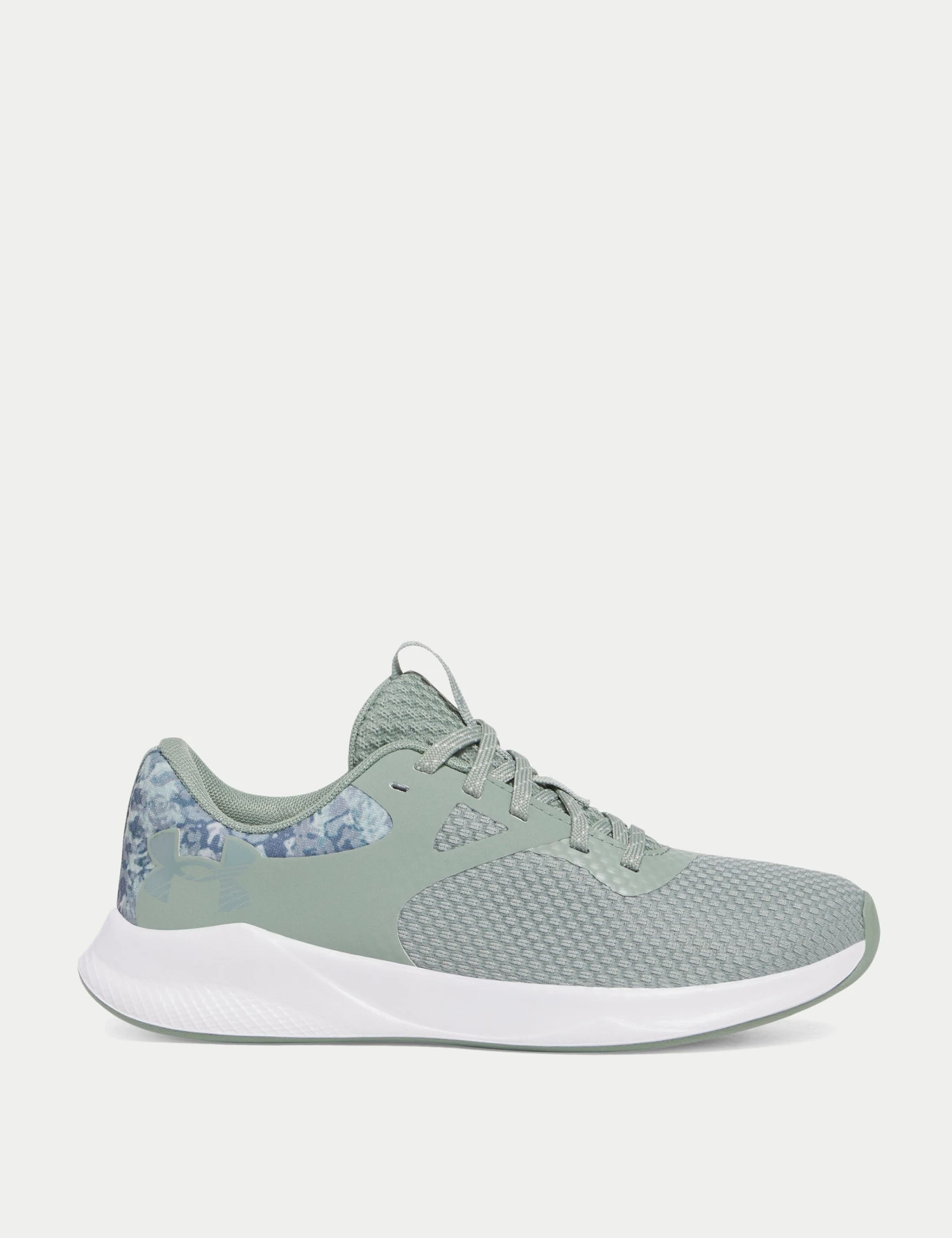 Under Armour Charged Aurora 2 + Training Shoes - Silica Green/White/Metallic Silica 3 Under Armour Charged Aurora 2 + Training Shoes - Silica Green/White/Metallic Silica