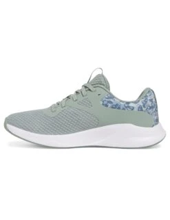 Under Armour Charged Aurora 2 + Training Shoes - Silica Green/White/Metallic Silica 9 Under Armour Charged Aurora 2 + Training Shoes - Silica Green/White/Metallic Silica -The Sports Edit under armour charged aurora 2 training shoes green white silica 3025238 348 3