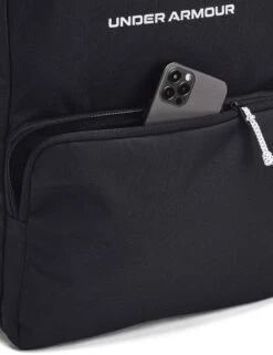 Under Armour Essential Backpack - Black/White -The Sports Edit under armour essential backpack black white 1378415 001 5