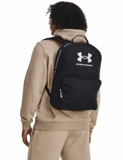 Under Armour Essential Backpack - Black/White -The Sports Edit under armour essential backpack black white 1378415 001 7