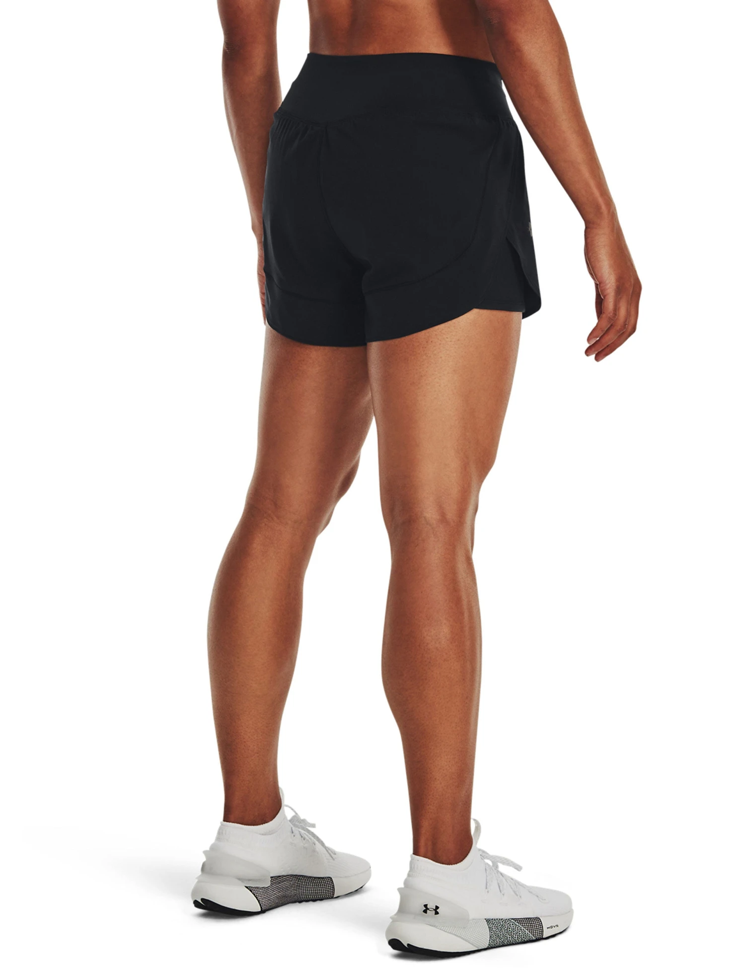 Under Armour Flex Woven 2-in-1 Shorts - Black 4 Under Armour Flex Woven 2-in-1 Shorts - Black - Image 2
