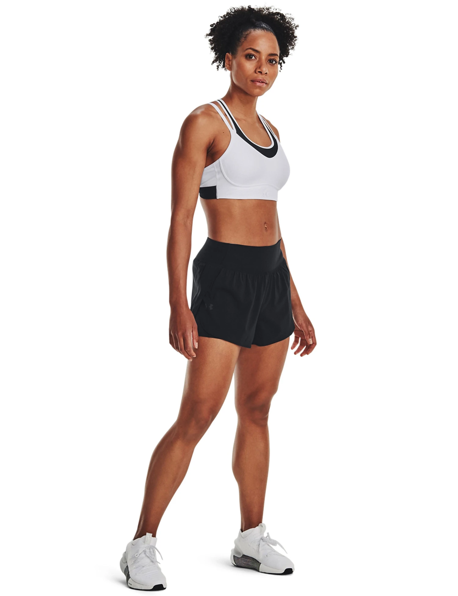 Under Armour Flex Woven 2-in-1 Shorts - Black 6 Under Armour Flex Woven 2-in-1 Shorts - Black - Image 4