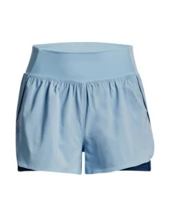 Under Armour Flex Woven 2-in-1 Shorts - Blizzard/Varsity Blue -The Sports Edit under armour flex woven 2 in 1 shorts blizzard blue 1376936 490 3