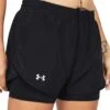 Under Armour Fly-By 2-in-1 Shorts - Black/Reflective -The Sports Edit under armour fly by 2 in 1 shorts black reflective 1382440 001 4