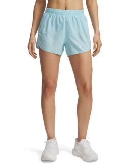 Under Armour Fly-By 3" Shorts - Stream/Reflective