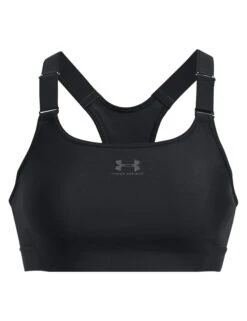 Under Armour HeatGear Armour High Sports Bra - Black/Jet Grey 13 Under Armour HeatGear Armour High Sports Bra - Black/Jet Grey -The Sports Edit under armour heatgear armour high bra black grey 1379195 001 3