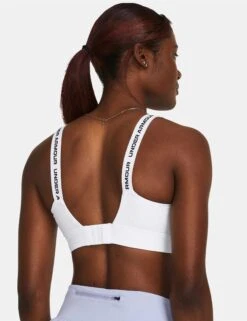 Under Armour Infinity 2.0 High Sports Bra - White -The Sports Edit under armour infinity high 2 bra white 1384112 001 4