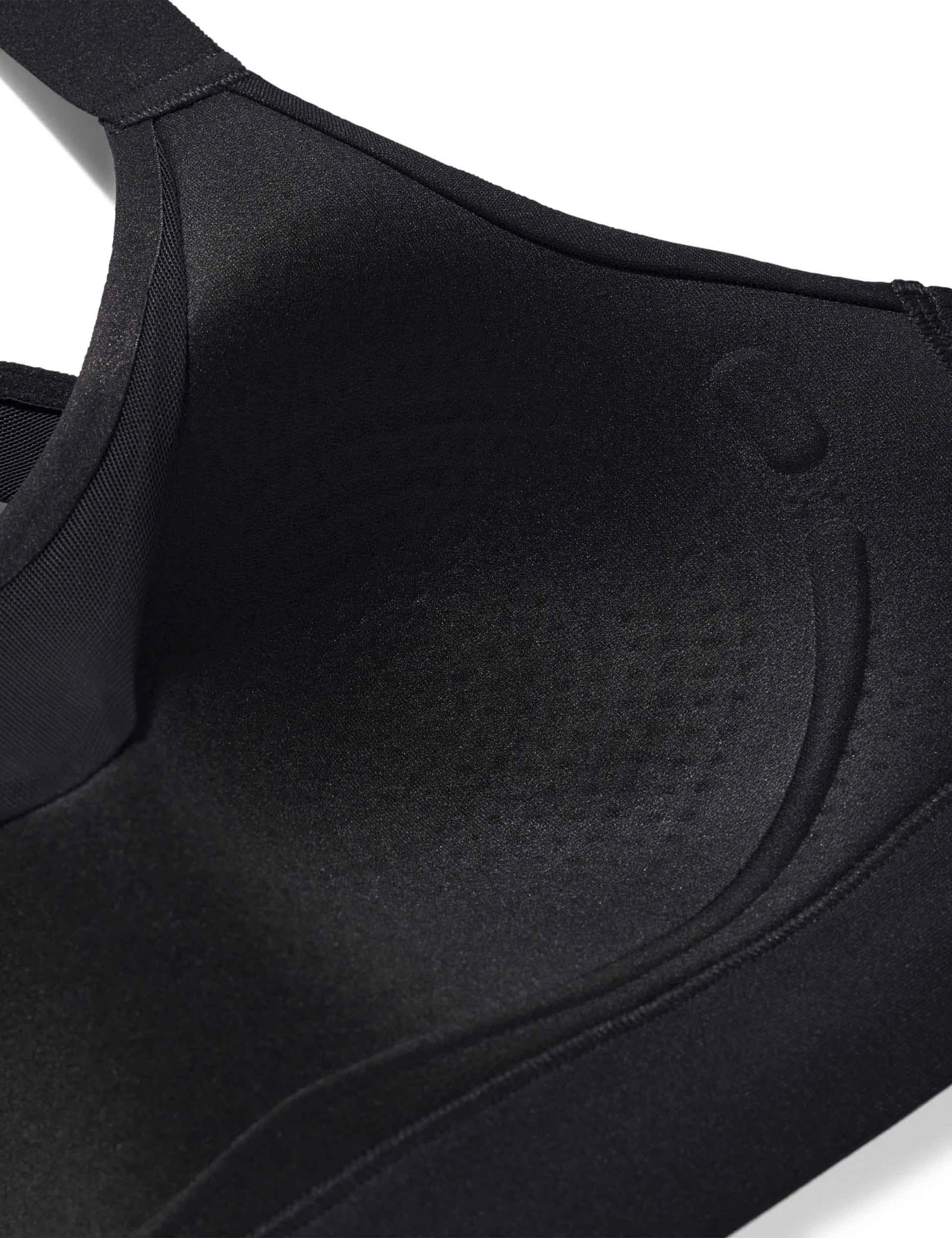 Under Armour Infinity High Strappy Sports Bra - Black 6 Under Armour Infinity High Strappy Sports Bra - Black - Image 4