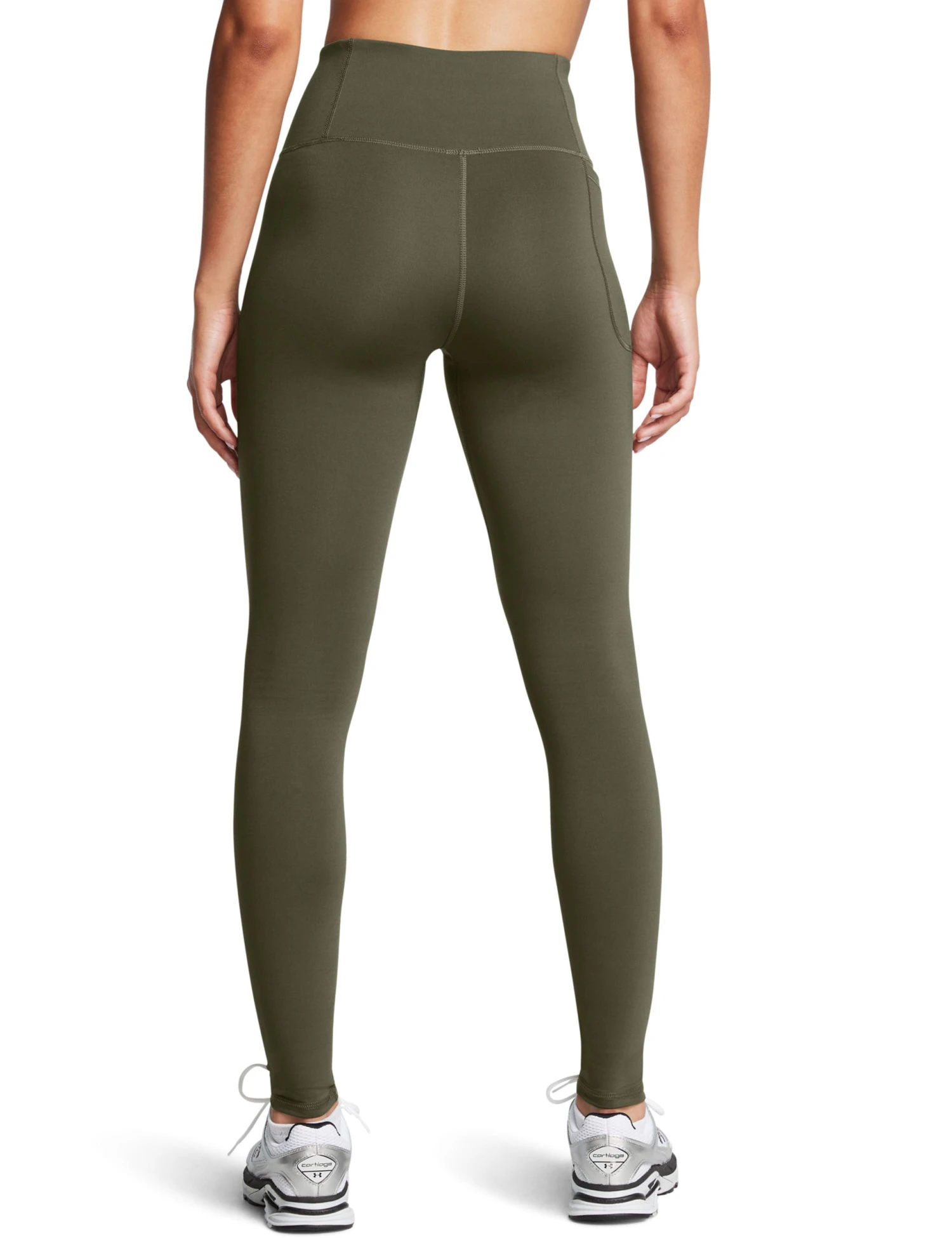 Under Armour Motion Leggings - Marine OD Green/Black 4 Under Armour Motion Leggings - Marine OD Green/Black - Image 2