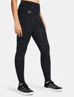 Under Armour Motion Printed Leggings - Black/Anthracite