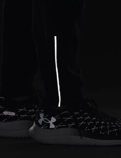 Under Armour OutRun The Storm Pants - Black/Jet Grey -The Sports Edit under armour outrun the storm pants black grey 1377042 001 6