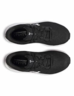 Under Armour Pursuit 4 Running Shoes - Black/White -The Sports Edit under armour pursuit 4 running shoes black white 3028261 001 5