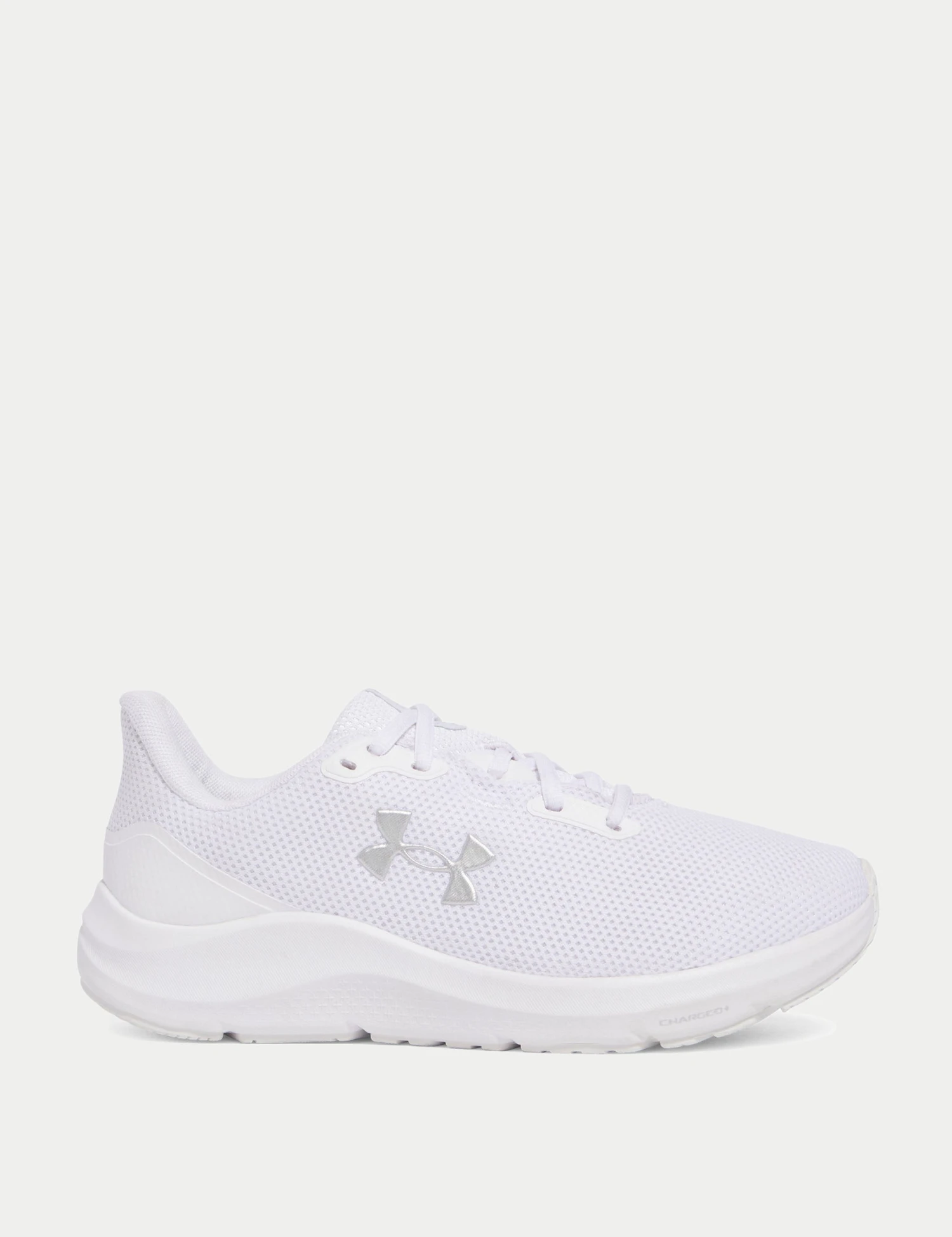 Under Armour Pursuit 4 Running Shoes - White/Metallic Silver 3 Under Armour Pursuit 4 Running Shoes - White/Metallic Silver
