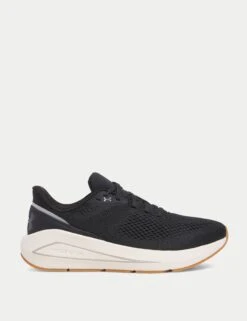 Under Armour Sonic 7 Running Shoes - Black/Stone/Anthracite