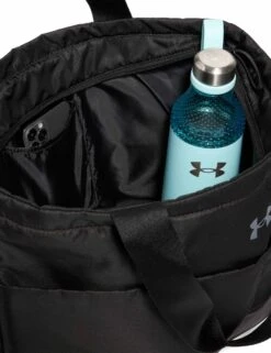 Under Armour Studio Lite Tote - Black/Castlerock 7 Under Armour Studio Lite Tote - Black/Castlerock -The Sports Edit under armour studio lite tote black castlerock 1388920 001 3