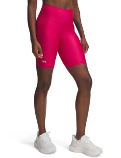 Under Armour Tech Bike Shorts - Shaded Fuchsia/White
