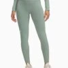 Under Armour Train Seamless Leggings - Silica Green/White -The Sports Edit under armour train seamless leggings green white 1381662 348 3