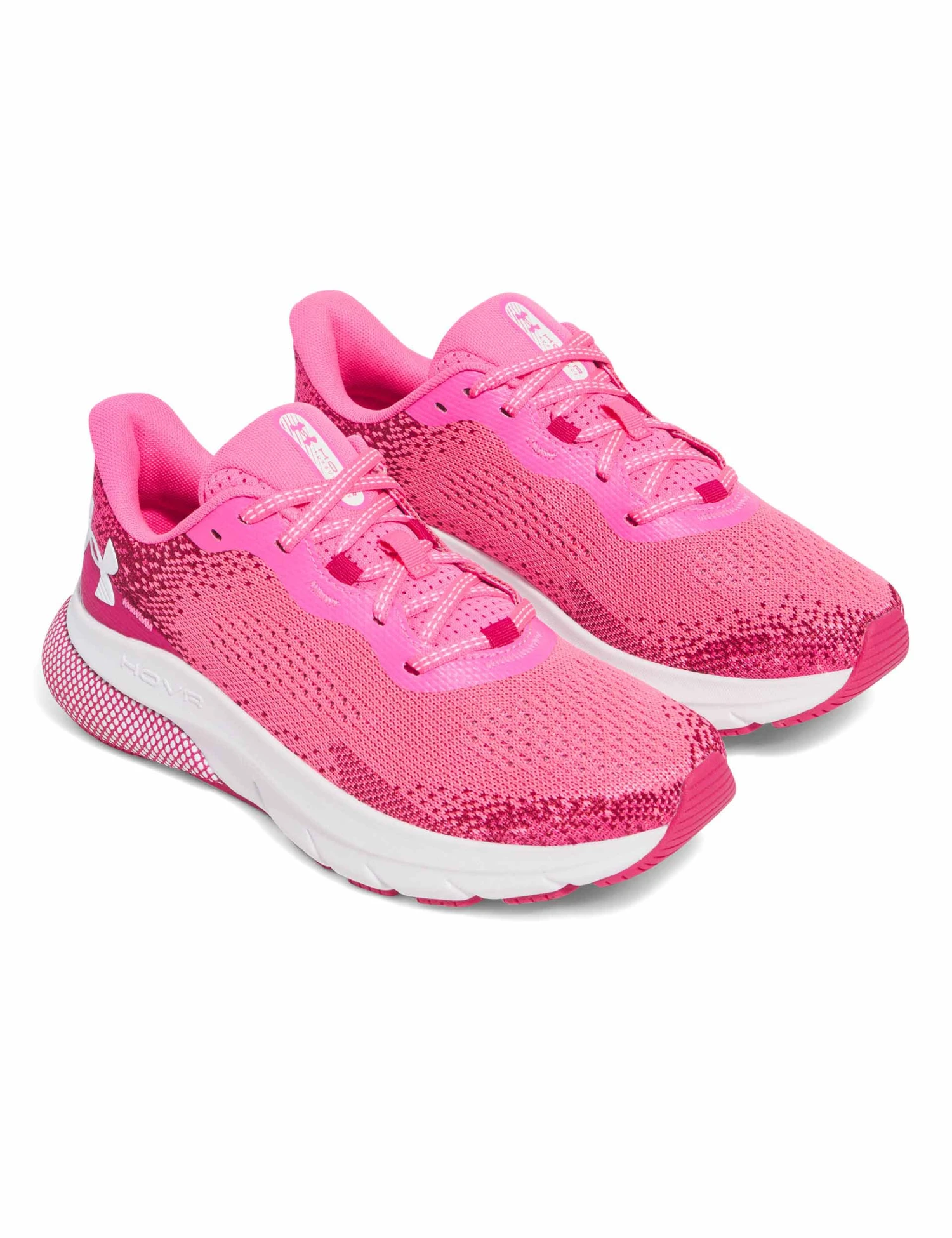 Under Armour UA HOVR Turbulence 2 Running Shoes - Aero Pink/Shaded Fuchsia/White 3 Under Armour UA HOVR Turbulence 2 Running Shoes - Aero Pink/Shaded Fuchsia/White - Image 2