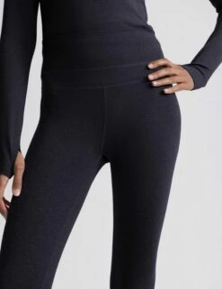 Varley Always Warm Base Layer Legging 27.5" - Black Marl -The Sports Edit varley always warm base layer legging black marl var01677 3
