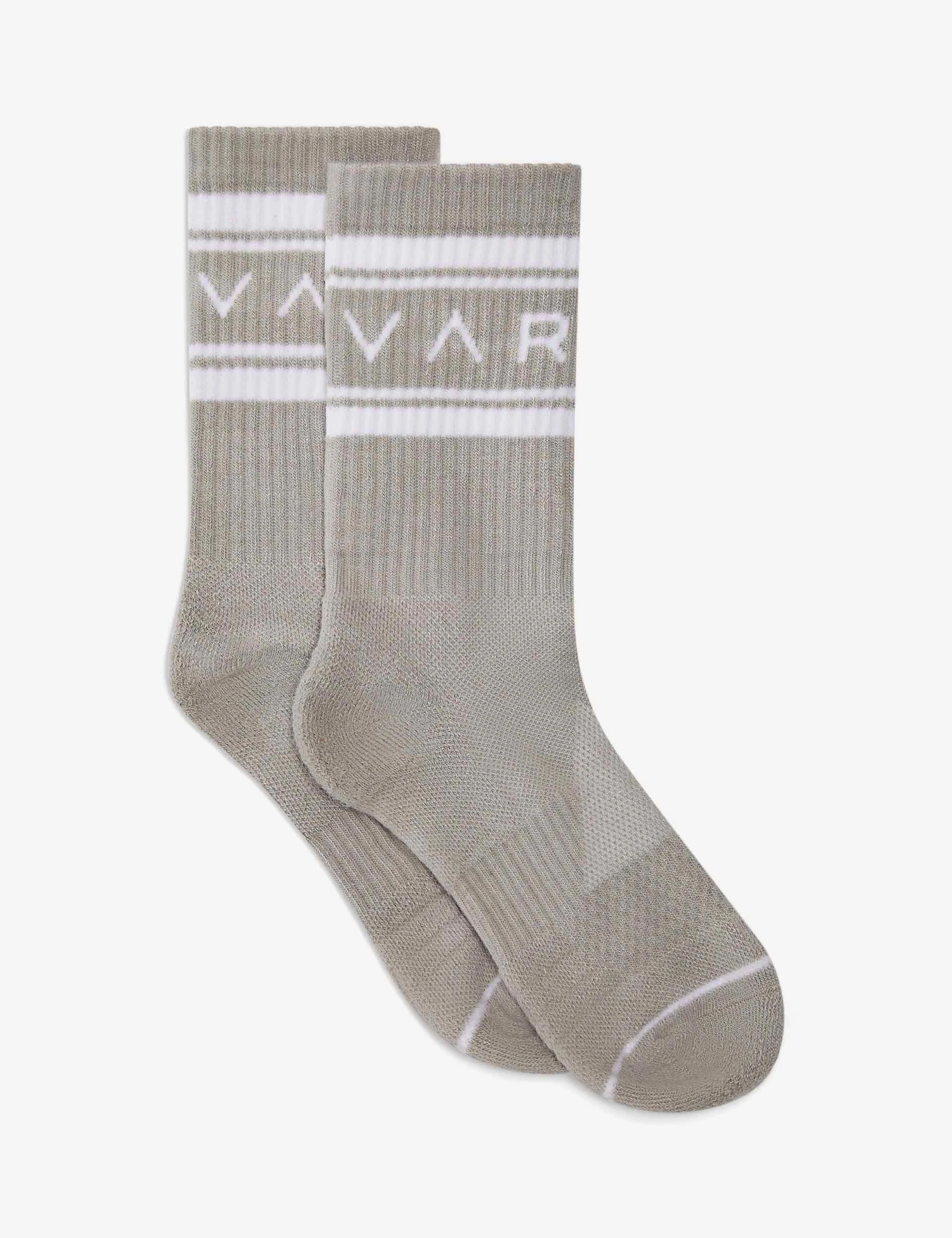 Varley Astley Active Sock - Cement/Snow White 3 Varley Astley Active Sock - Cement/Snow White