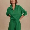 Varley The Doublesoft Shorts Set - Verdant Green -The Sports Edit varley atrium hw short 4 5in verdant green var01759 6