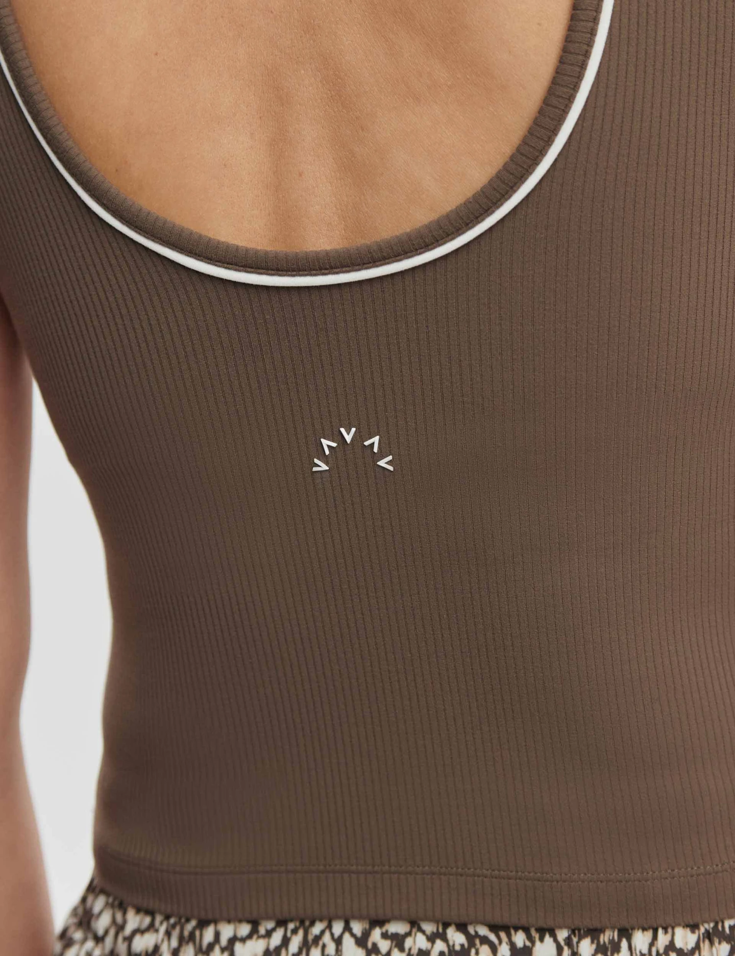 Varley Barney Piped Tank - Chocolate Chip 6 Varley Barney Piped Tank - Chocolate Chip - Image 4