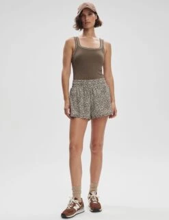 Varley Barney Piped Tank - Chocolate Chip 14 Varley Barney Piped Tank - Chocolate Chip -The Sports Edit varley barney piped tank chocolate chip var02566 7