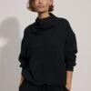 Varley Betsy Sweat - Black -The Sports Edit varley betsy sweat black VAR00979 1