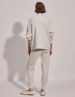 Varley Betsy Sweat - Ivory Marl -The Sports Edit varley betsy sweat ivory marl VAR00979 8