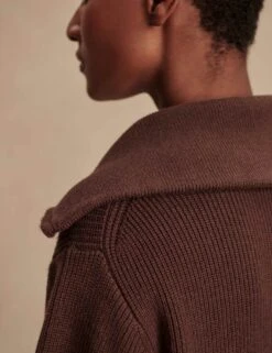 Varley Enrico Knit Jacket - Coffee Bean 10 Varley Enrico Knit Jacket - Coffee Bean -The Sports Edit varley enrico knit jacket coffee bean var02762 3