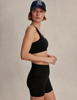 Varley FreeSoft High Waisted Short 5" - Black -The Sports Edit varley freesoft hw short 5in black var03144 2 1