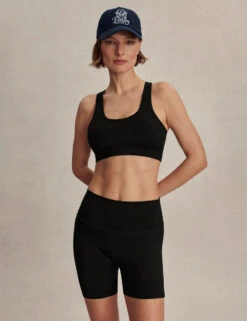 Varley FreeSoft High Waisted Short 5" - Black -The Sports Edit varley freesoft hw short 5in black var03144 5 1