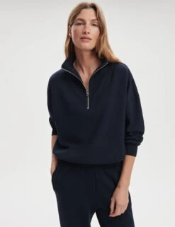 Varley The Doublesoft Set - Navy -The Sports Edit varley hawley half zip sweat navy var01461 2