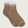 Varley Lenni Half Crew Sock - Desert Taupe -The Sports Edit varley lenni half crew sock desert taupe var02722 1