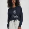 Varley Rasco Namesake Sweat - Navy/White