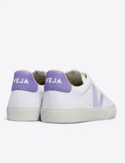 Veja Campo Canvas - White Swan Lavande -The Sports Edit veja w campo canvas trainers white swan lavande CA0103500 2