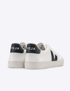 Veja Campo Leather - White Black -The Sports Edit veja w campo chromefree leather trainers white black CP051537 3
