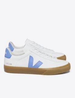 Veja Campo Leather - White Aqua Natural -The Sports Edit veja w campo trainers white aqua natural CP0503645 4