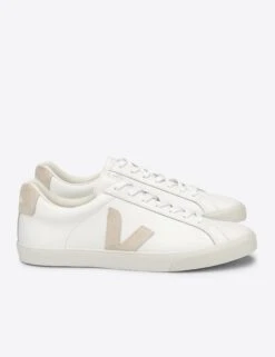 Veja Esplar Leather - Extra-White Sable -The Sports Edit veja w esplar leather trainers extra white sable EO022335 4