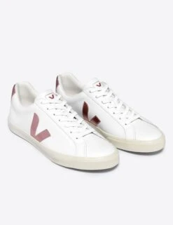 Veja Esplar Leather - White Nacre -The Sports Edit veja w esplar leather trainers white nacre EO0203512 2