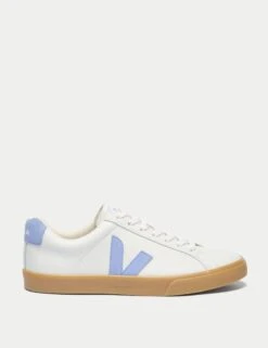 Veja Esplar Leather - White Olympe Natural