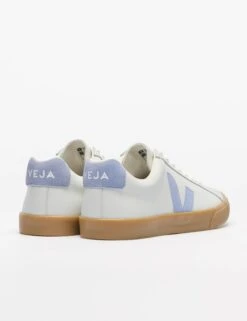 Veja Esplar Leather - White Olympe Natural 9 Veja Esplar Leather - White Olympe Natural -The Sports Edit veja w esplar leather trainers white olympe natural eo0220765 4
