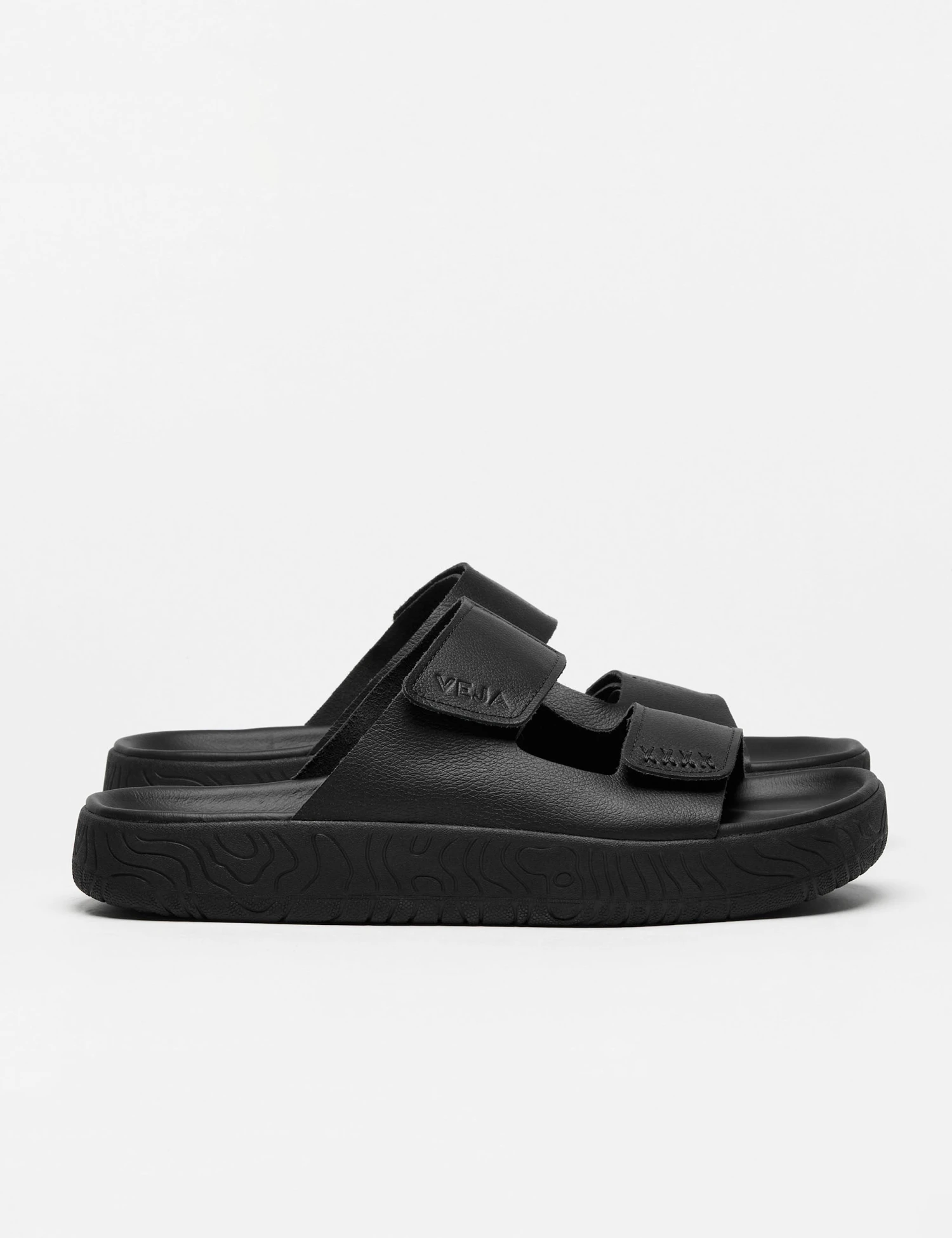 Veja Etna Leather Sandal - Full Black 4 Veja Etna Leather Sandal - Full Black - Image 2