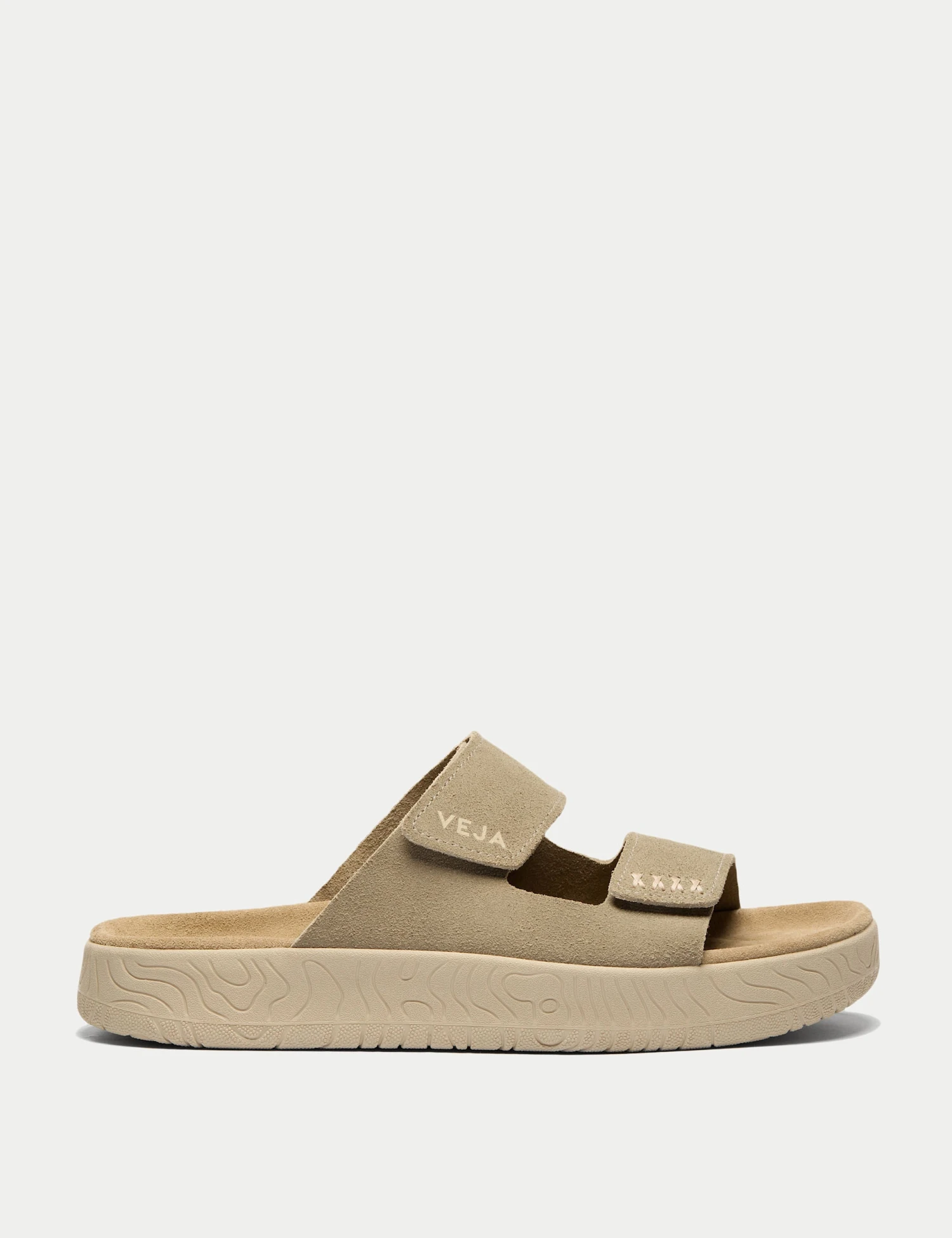 Veja Etna Suede Sandal - Taupe Almond 3 Veja Etna Suede Sandal - Taupe Almond
