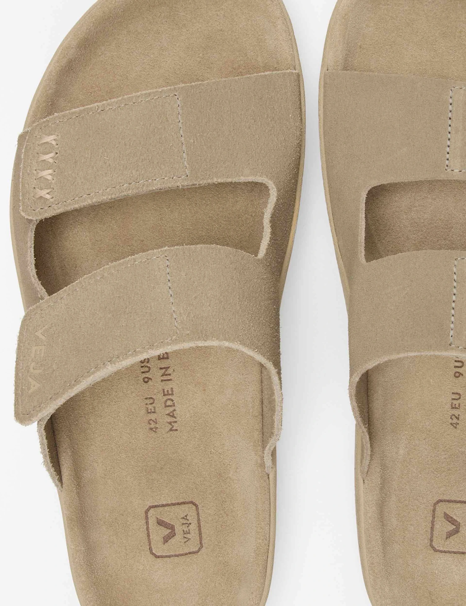 Veja Etna Suede Sandal - Taupe Almond 5 Veja Etna Suede Sandal - Taupe Almond - Image 3